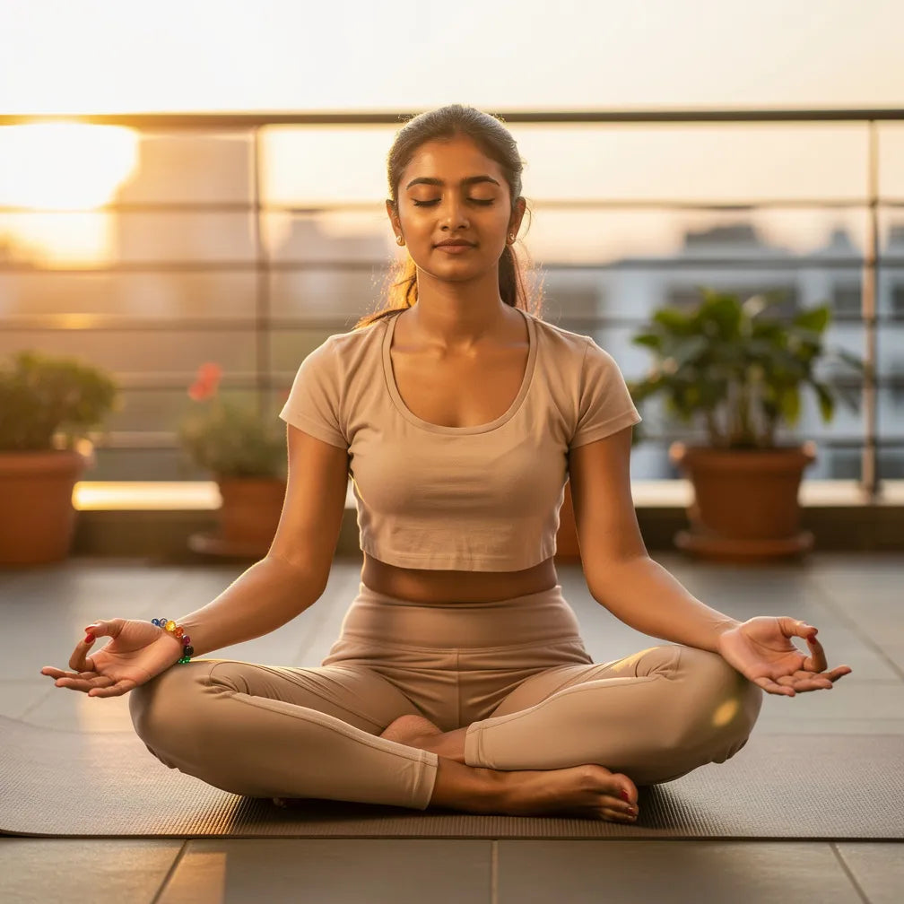 Seven Chakra Band at sunrise meditation — lifestyle | Salico