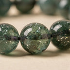 Aventurine sparkle inclusions close-up | Salico