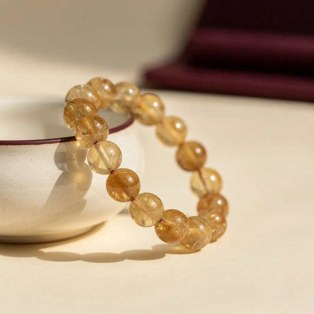 Citrine Band — size and finish detail | Salico