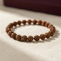 Slim Rudraksha Bracelet Single Line — hero product shot | Salico