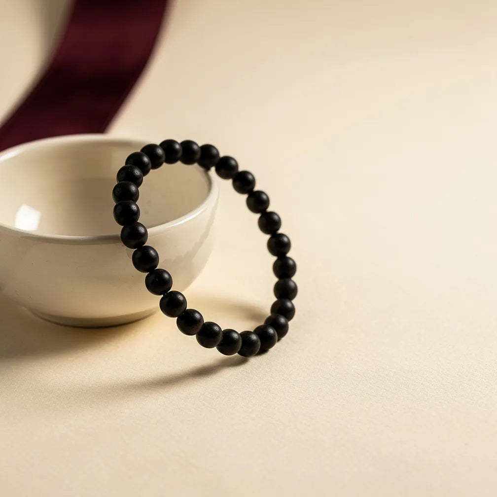 Karungali Slim Bracelet — size and finish detail | Salico