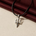 Trishul Pendant silver-plated — hero product shot | Salico