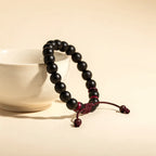 Karungali Thread Bracelet — size and knot detail | Salico